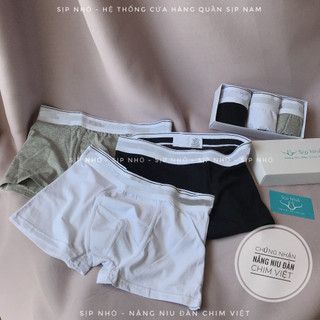 Quần sịp đùi Nam cao cấp chất liệu cotton thấm hút ẩm