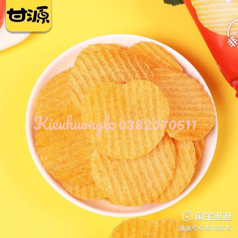 Snack Khoai Tây Giòn Đậm Vị Thơm Ngon