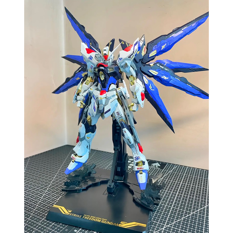 Mô hình gunpla MG 8802s Strike Freedom Soul Blue