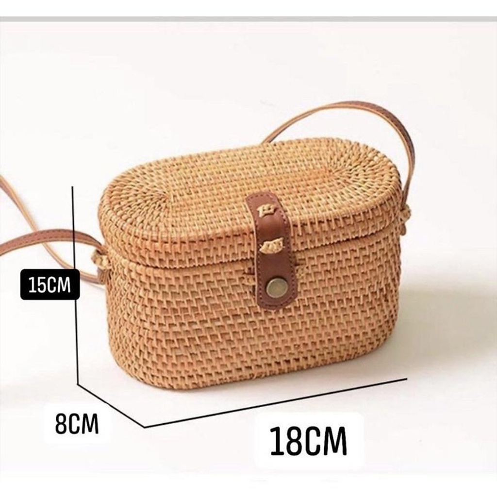Túi xách mây tre đan hàng đẹp - hàng xuất khẩu