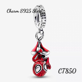 Charm pan ale treo marvel người nhện bạc s925 thuần khiết hàng cao cấp