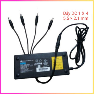 Dây nguồn DC 1 ra 4 (chân 5.5 x 2.1mm) dùng thi công lắp đặt camera, hoặc thiết bị khác