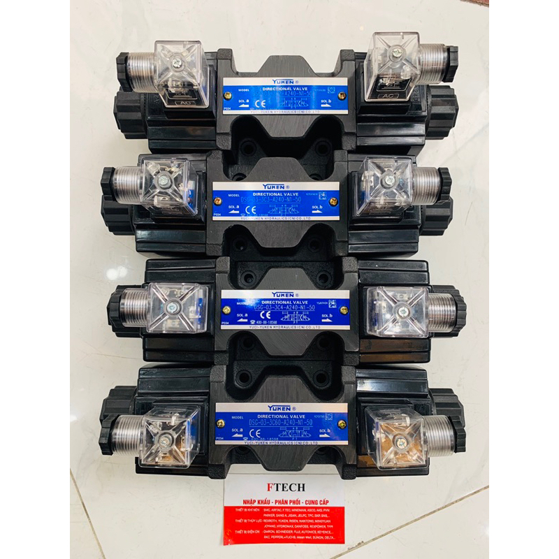 Van thuỷ lực Yuken size 03 DSG-03-3C2/3C3/3C4/3C6 điện áp 220V và 24V
