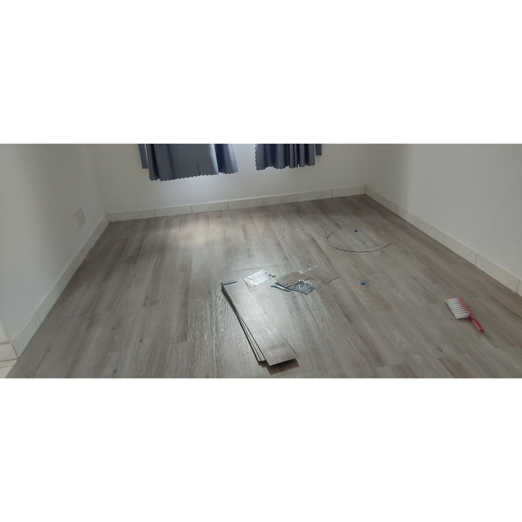 Sàn nhựa vân gỗ nâu nhạt SG05, 152 x 914 x 2 mm, 7 tấm = 1 mét vuông