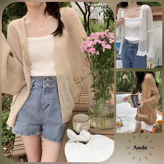 Áo khoác len mỏng đi biển hình thật khách chụp 100%