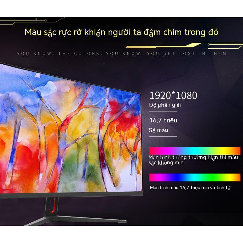 Vòng cung  Màn hình máy tính chơi game 1920*1080p 1k 144Hz cong 1800R 32 inch | BigBuy360 - bigbuy360.vn