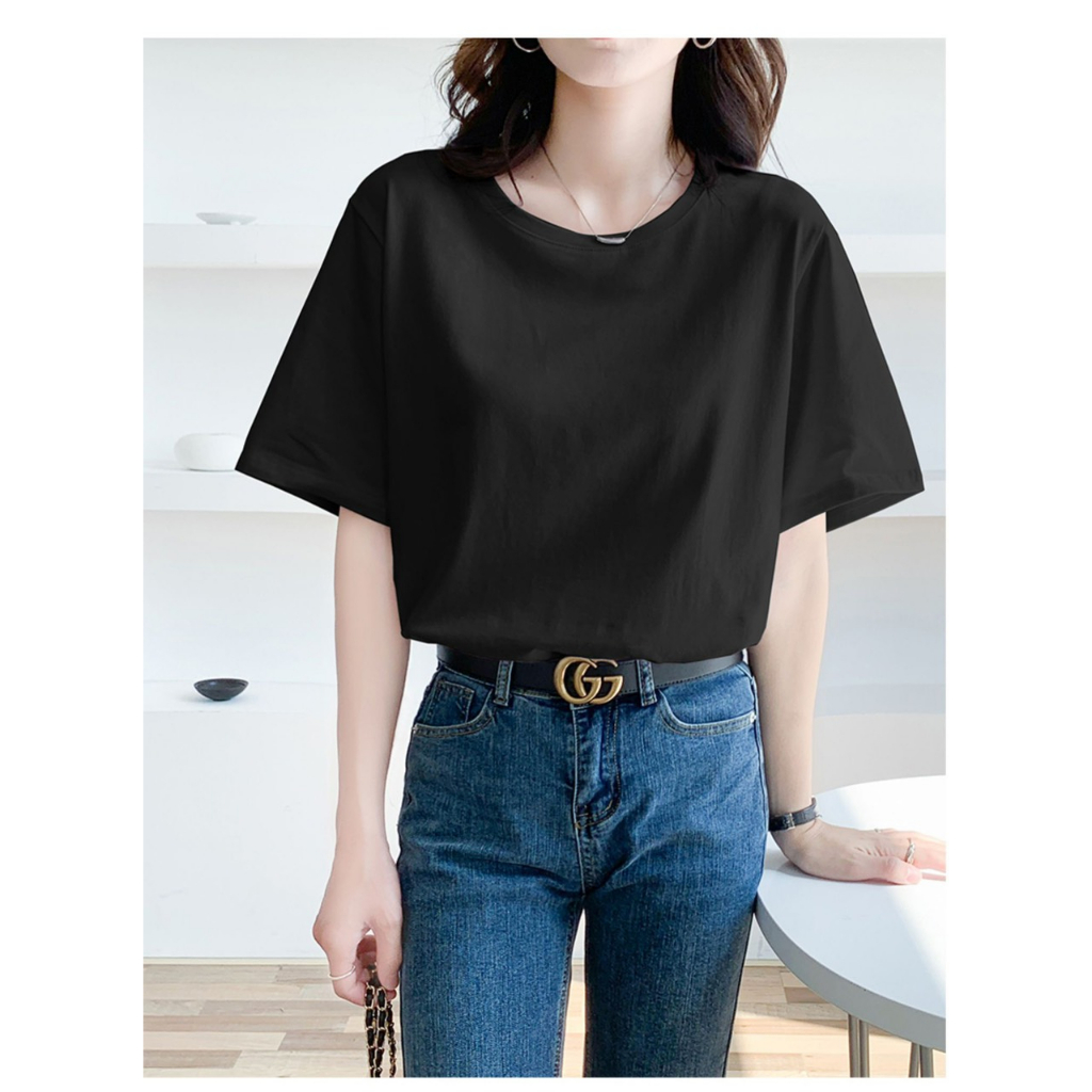 Áo phông nữ croptop SEFA màu đen 20002142474