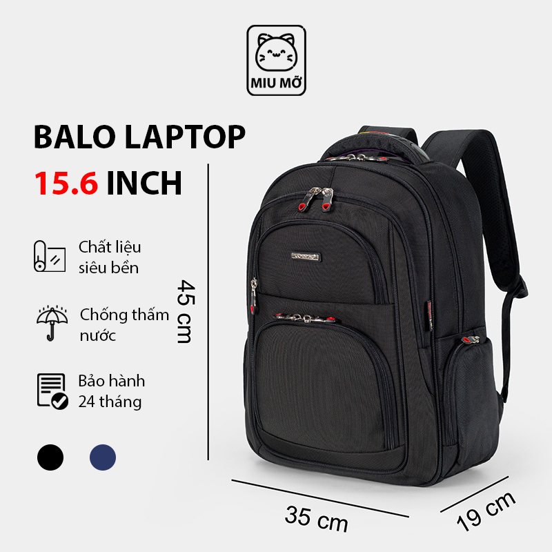 Balo Laptop Kim Long KL038 Đựng Laptop 15.6 inch, Chống Sốc Hiệu Quả Cho Nam, Nữ Đi Làm, Du Học, Bảo Hành 24 Tháng