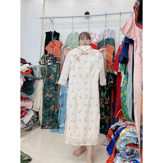 Váy sườn xám chọn live 4j