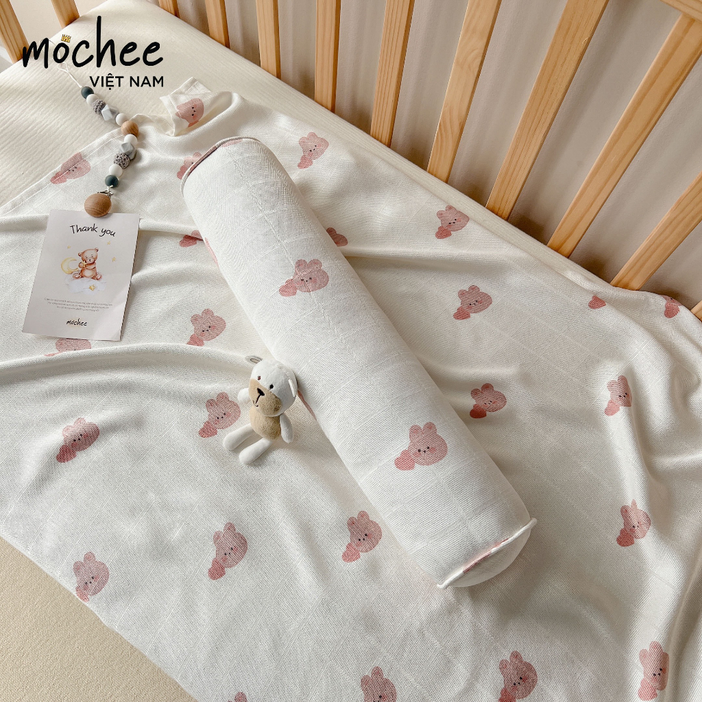 GỐI ÔM VẢI SỢI TRE MOCHEE
