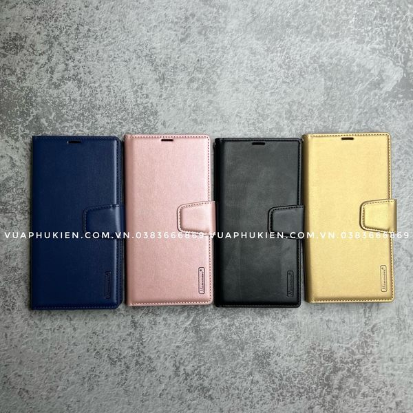 Bao da Samsung A54 A43 A14 A04 A04s A73 A53 A33 A23 A13 A03 A03s (4G, 5G) Hanman dạng ví, cài thẻ ATM