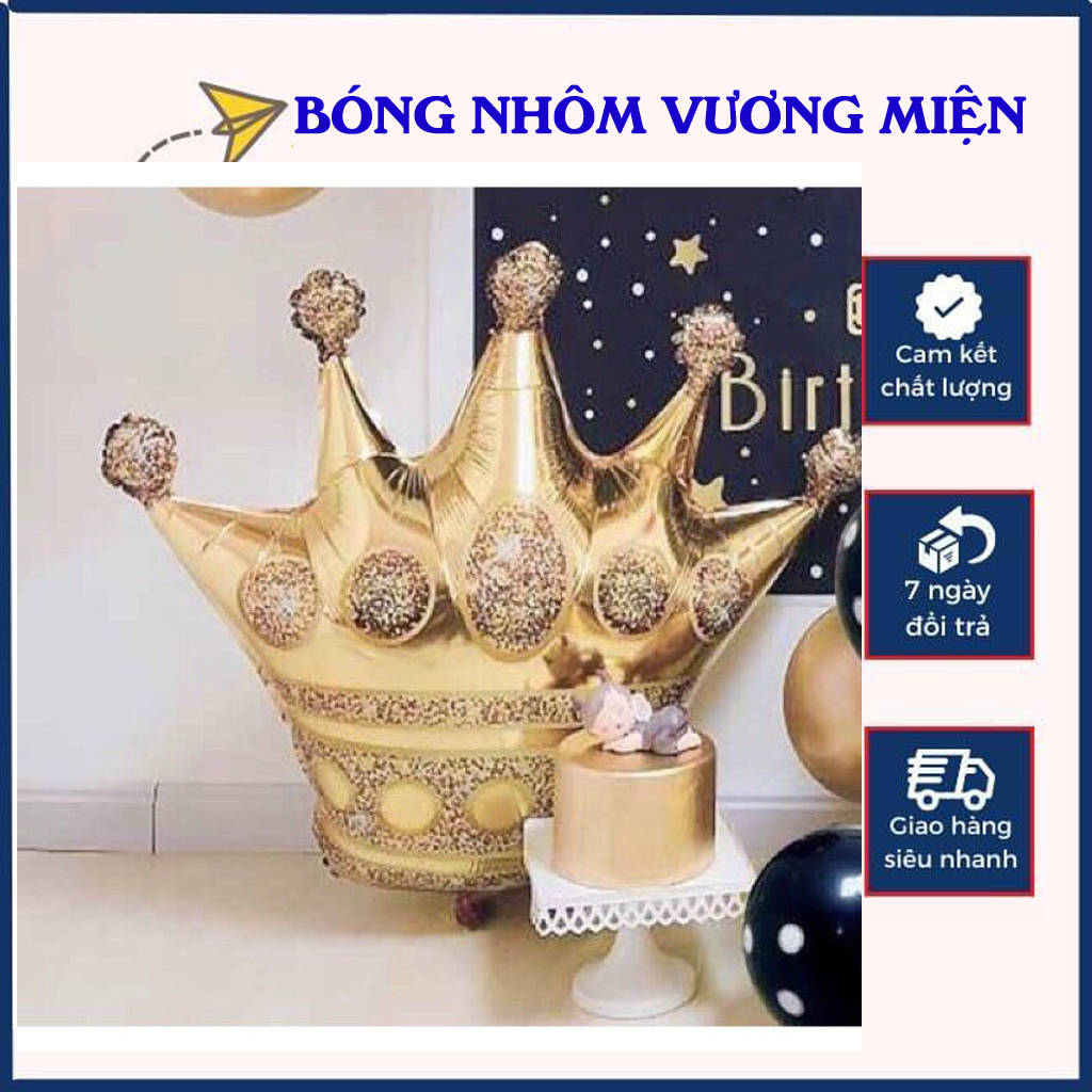 Bóng nhôm hình vương miện