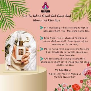 [Chính Hãng] Nước Hoa Nữ 𝐊𝐢𝐥𝐢𝐚𝐧 𝐆𝐨𝐨𝐝 𝐆𝐢𝐫𝐥 𝐆𝐨𝐧𝐞 𝐁𝐚𝐝