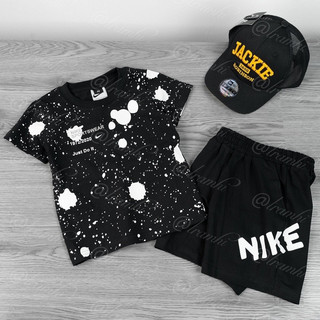 Bộ cộc hè cho bé,sét bộ NIKE cho bé trai bé gái chất cotton siêu đep mã 124