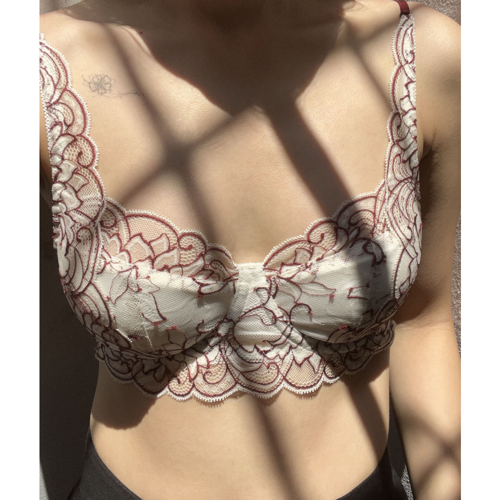 Bộ Đồ Lót Thiết Kế Shira Áo Ren Đáp Cúp Có Gọng, Tặng Kèm Mút (Hình Thật - Che Tên Sản Phẩm) | BigBuy360 - bigbuy360.vn