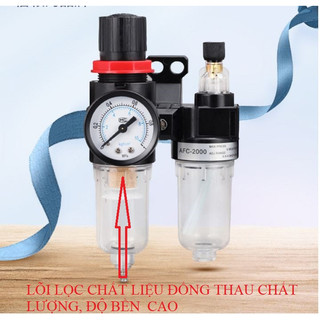 Van điều chỉnh áp suất khí nén lọc khí ar2000, afr2000 và afc2000