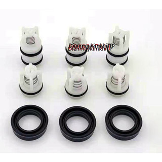 Bộ phớt, van một chiều máy rửa xe giá đình, máy bơm rửa xe mini cao áp dùng phớt, combo 3 cái