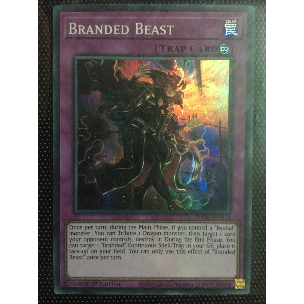 Thẻ bài Yugioh Branded Beast - DABL-EN073 - Super Rare