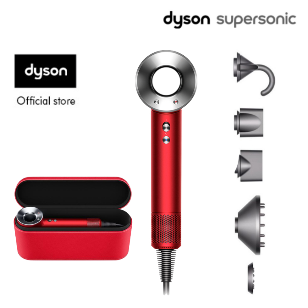 [Mã ELDYSON2A giảm 7% đơn 11TR] Máy sấy tóc Dyson Supersonic ™ HD08 (Đỏ/Xám)