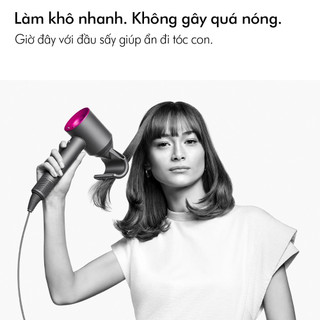 [Mã ELDYSON2A giảm 7% đơn 11TR] Máy sấy tóc Dyson Supersonic ™ HD08 (Đỏ/Xám)