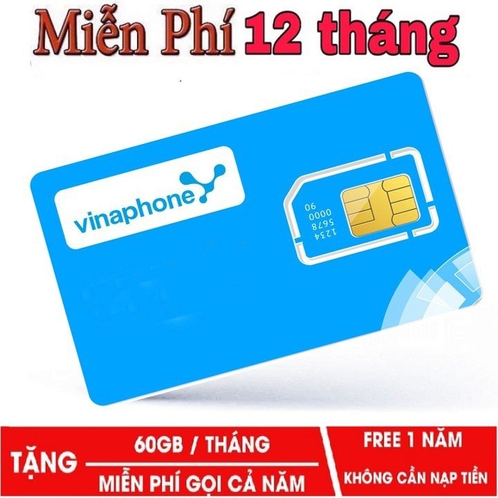 SIM 4G VINAPHONE TẶNG 2GB/NGÀY + FREE 1000 PHÚT NỘI MẠNG SIM FHAPPY TỐC ĐỘ CAO