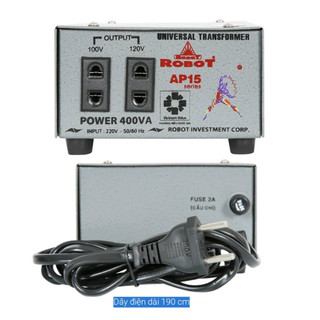 Biến thế đổi điện 1 pha robot 400va/ 600va/ 1kva lõi dây nhôm ap15