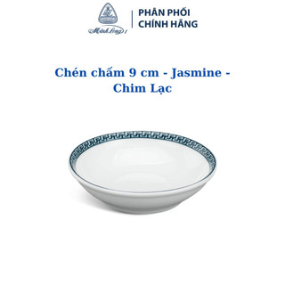Bộ 5 chén chấm 9 cm – jasmine – chim lạc - gốm sứ cao cấp minh long 1