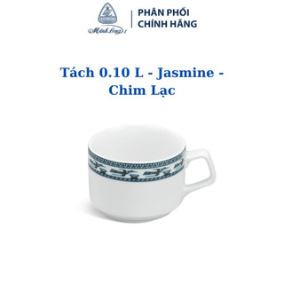 Tách 0.10 l – jasmine – chim lạc - gốm sứ cao cấp minh long 1