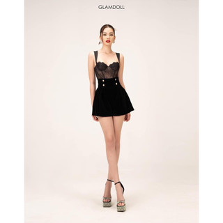 SET ÁO REN PHỐI QUẦN SHORT NHUNG