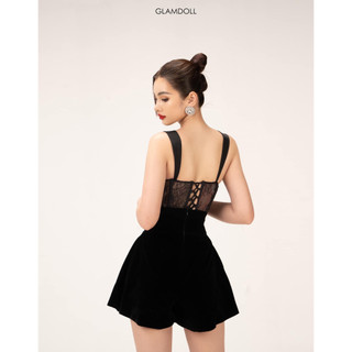 SET ÁO REN PHỐI QUẦN SHORT NHUNG