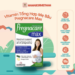 Vitamin Tổng Hợp Mẹ Bầu Pregnacare Max 84 Viên (mẫu Mới)