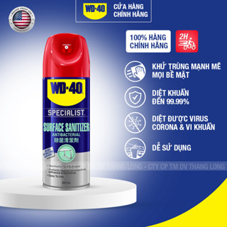 Chai Xịt Khử Khuẩn WD 40 Surface Sanitizer Chính Hãng Cồn Dung Dịch Diệt Khuẩn Khử Trùng Ô Tô Xe Hơi