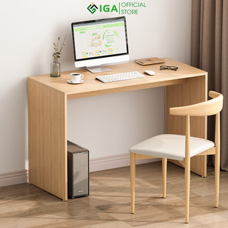 Bàn làm việc, bàn học chống gù lưng để kệ sách đa năng hiện đại thương hiệu IGA- GP153