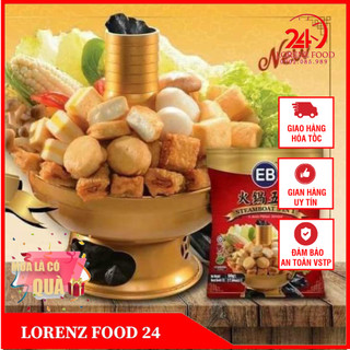 Set viên thả lẩu 5 trong 1 full box 500g - viên thả lẩu mix - viên thảlẩu 5 trong 1 malaysia eb