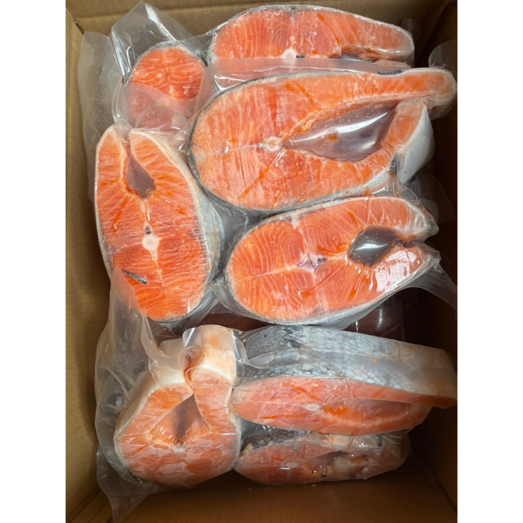 Cá Hồi Cắt Khúc 1Kg Tươi Ngon Hàng Nhập Khẩu Loại 1 - Cá Hồi Cắt Khúc Hút Chân Không