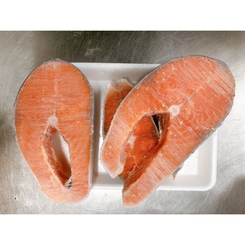 Cá Hồi Cắt Khúc 1Kg Tươi Ngon Hàng Nhập Khẩu Loại 1 - Cá Hồi Cắt Khúc Hút Chân Không