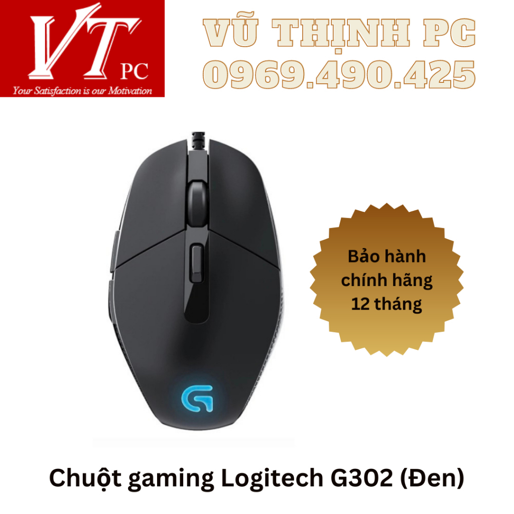 Mouse game Logitech G302 Daedalus Prime NEW - BH 12 Tháng