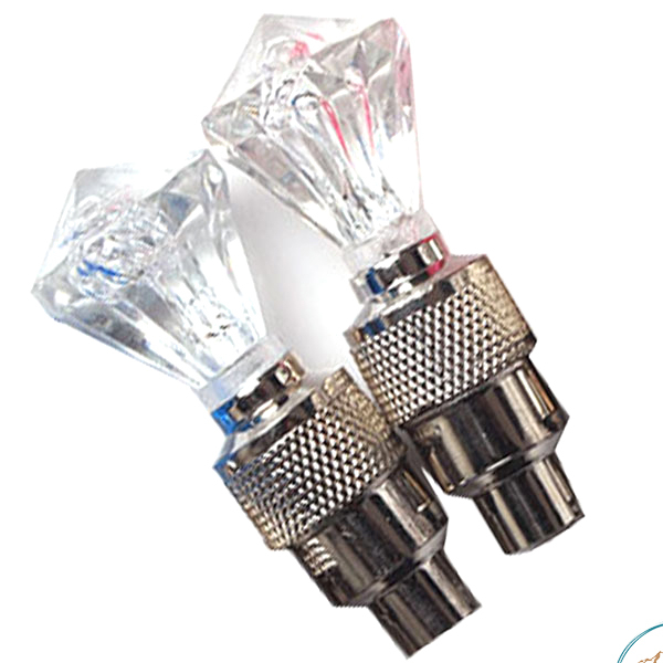 Đèn LED Gắn Van Bánh Xe Hơi Xe Máy Xe Hơi Đèn LED phát sáng trang trí mâm xe độc đáo thích hợp cho xe