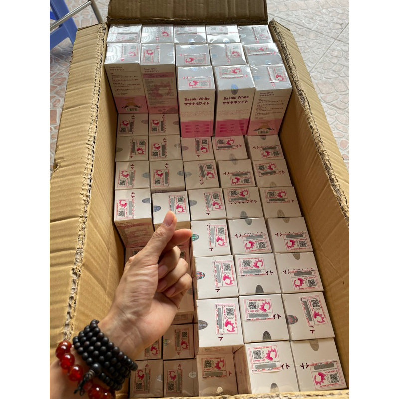 Sasaki white viên uống thơm cơ thể trắng da mờ nám  Nhật Bản