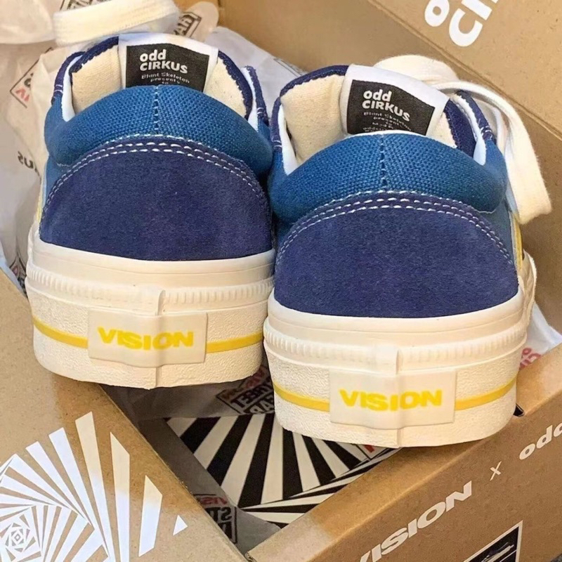 Vision Streetwear x Odd Cirkus Stick - Giày thể thao da lộn unisex ss22
