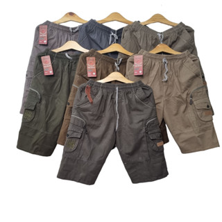 Quần Short Nam Kaki Lụa Hộp Lưng Thun Co Giãn From Rộng Thoải Mái Trung Niên . SIZE (28-40)