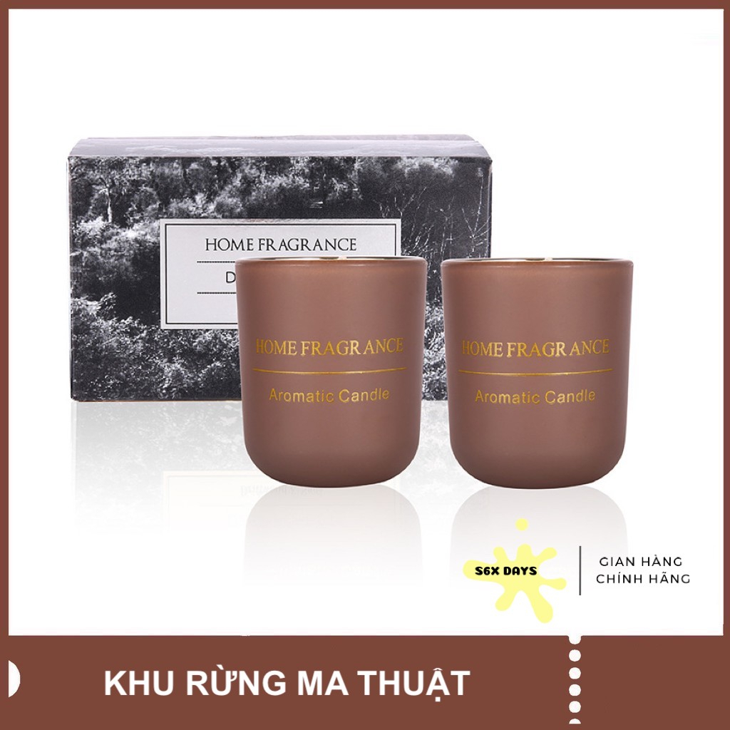 Nến Thơm Sáp Đậu Nành Aromatic Candle Lọ Thuỷ Tinh [Tặng Diêm]