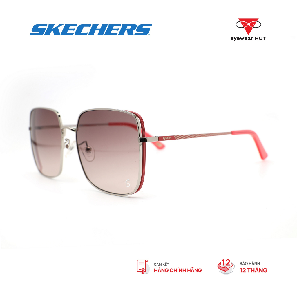 Kính Mát Nữ chính hãng Skechers (S) SE6092D_58 phong cách Thời Trang kiểu dáng Browline/Clubmasters