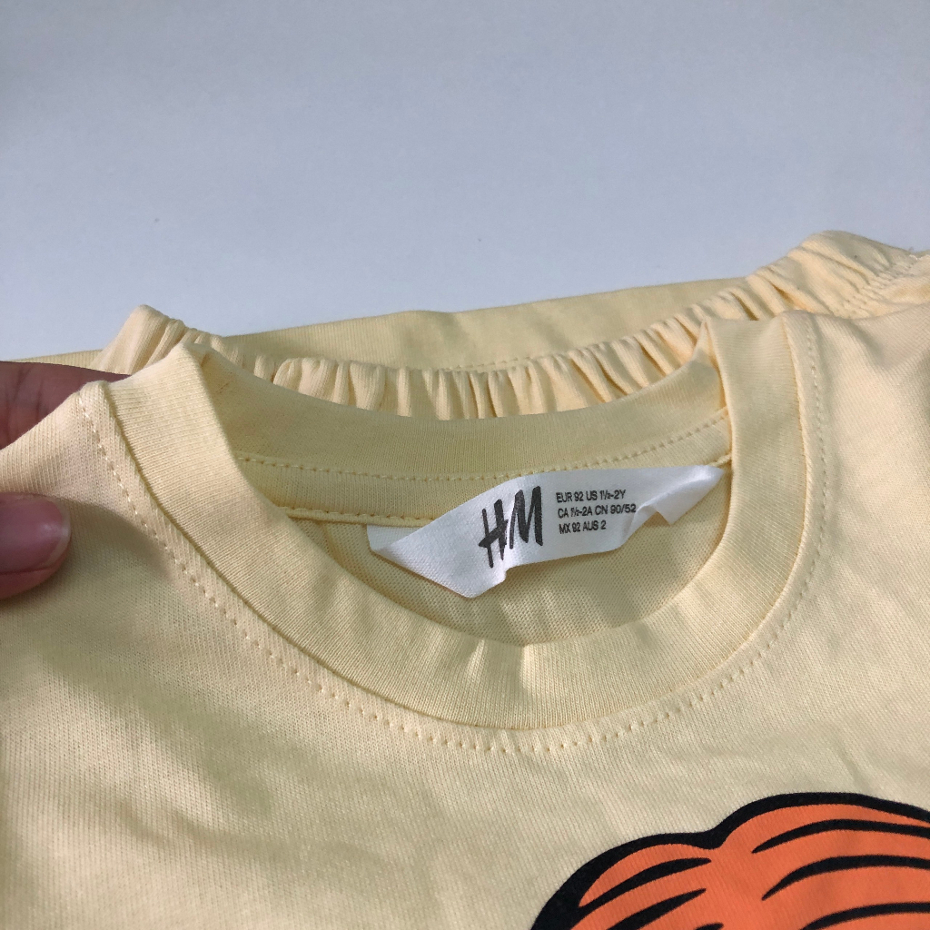 Set váy 3 tầng bé gái H.M vải hãng mẫu mới 2023