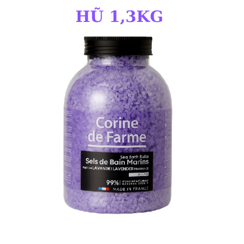 Muối tắm Hương oải hương 100g Corine de Farme