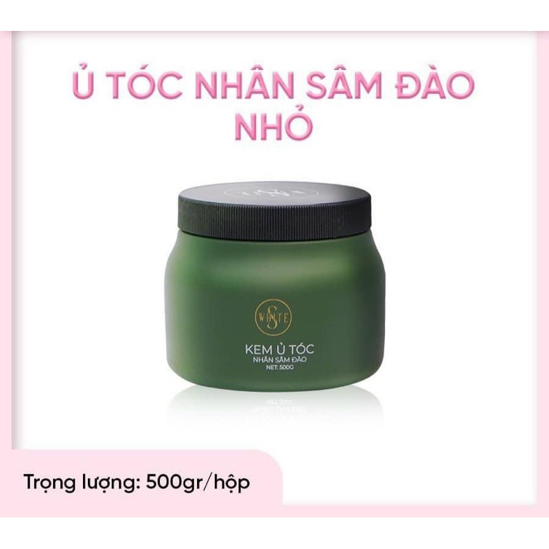 Combo Gội - Ủ Tóc Nhân Sâm Đào Swhite Mẫu Mới Chính Hãng