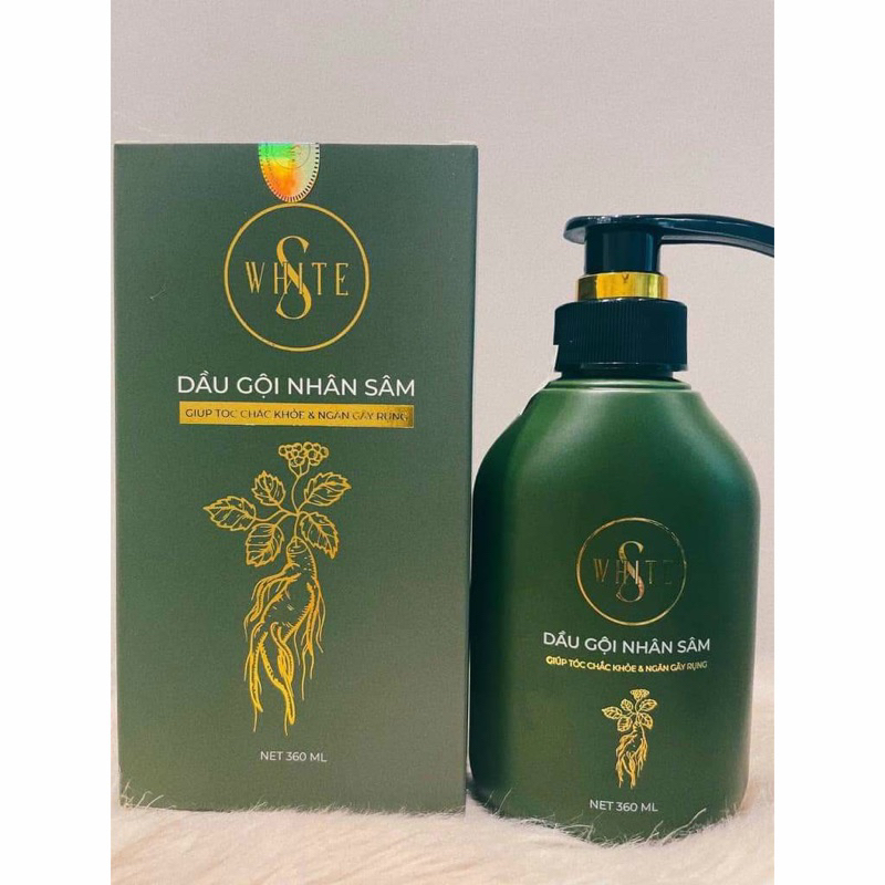 Combo Gội - Ủ Tóc Nhân Sâm Đào Swhite Mẫu Mới Chính Hãng