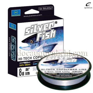 Cước câu cá silver fish - cá bạc 100m