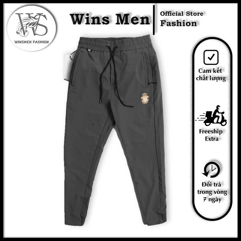 Quần dài Jogger nam vải dù cao cấp co giãn form body thời trang - Quần dài nam jogger 101