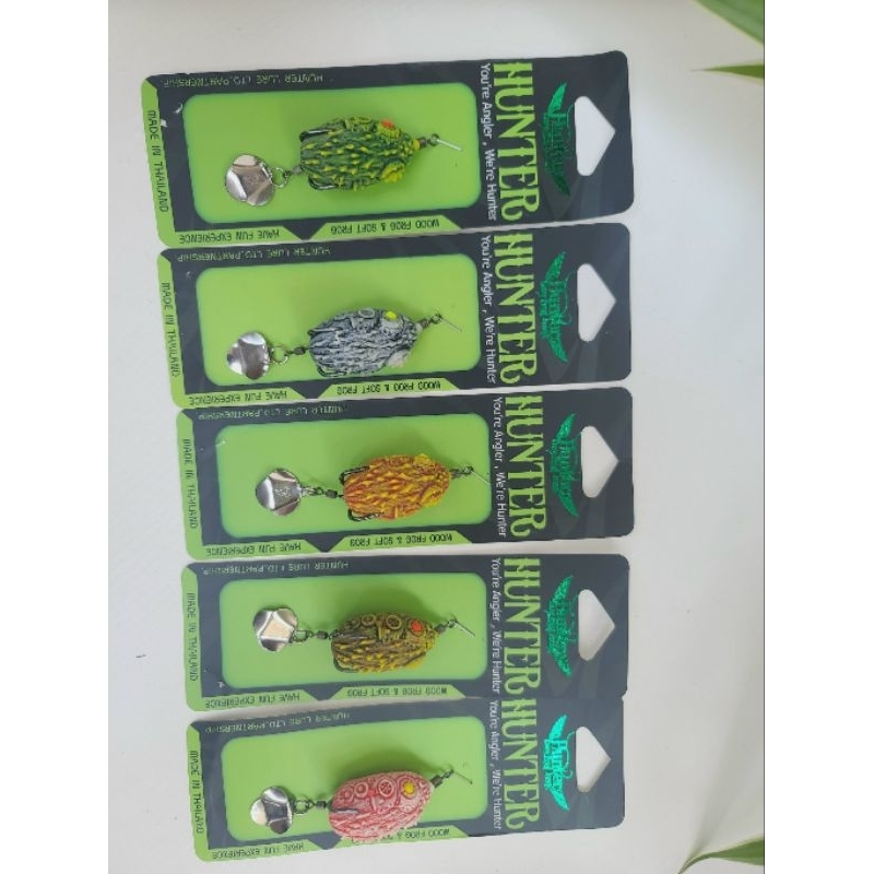 Mồi Câu Nhái Hơi Hunter V7 Câu Lure Siêu Nhạy